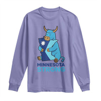 Minnesota Strong Long Sleeve Shirt Blue Ox Midwest Folklore Heritage