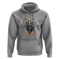 Archangel Saint Michael Warrior Hoodie Catholic Protection Gift