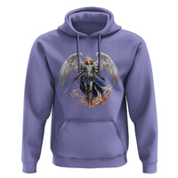 Archangel Saint Michael Warrior Hoodie Catholic Protection Gift