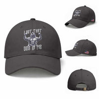 Funny Alpha Wolf Meme Baseball Cap I Got That Dog In Me