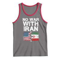 No War With Iran Tank Top Support Iranian People Peace