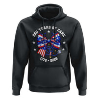 Nurse 250 Years Of Care Hoodie Patriotic American Nurse Gift