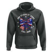 Nurse 250 Years Of Care Hoodie Patriotic American Nurse Gift