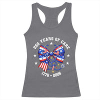 Nurse 250 Years Of Care Racerback Tank Top Patriotic American Nurse Gift
