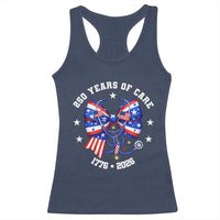 Nurse 250 Years Of Care Racerback Tank Top Patriotic American Nurse Gift