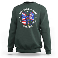 Nurse 250 Years Of Care Sweatshirt Patriotic American Nurse Gift