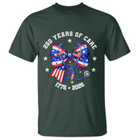 Nurse 250 Years Of Care T Shirt Patriotic American Nurse Gift