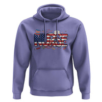 USA 250 Proud American Nurse Hoodie Patriotic Healthcare Hero