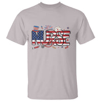 USA 250 Proud American Nurse T Shirt Patriotic Healthcare Hero