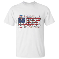 USA 250 Proud American Nurse T Shirt Patriotic Healthcare Hero