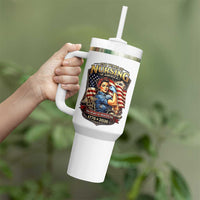 Patriotic Rosie Nurse Feminist Pride Tumbler With Handle 250 Years Of Nursing