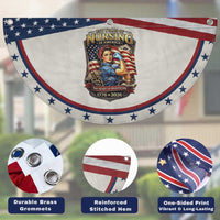 Rosie Nurse Feminist Pride Patriotic Fan Flag 250 Years Of Nursing