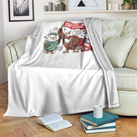 Cute Patriotic Eagle 250 Years Of Freedom Throw Blanket American Pride Gift