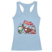 Cute Patriotic Eagle 250 Years Of Freedom Racerback Tank Top American Pride Gift