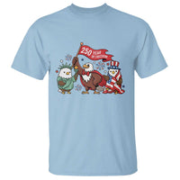 Cute Patriotic Eagle 250 Years Of Freedom T Shirt American Pride Gift