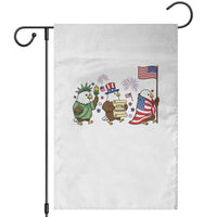 Adorable Patriotic Eagle 250 Years Of Freedom Garden Flag USA Anniversary Gift