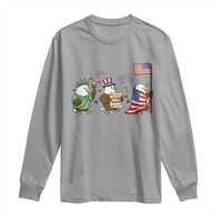 Adorable Patriotic Eagle 250 Years Of Freedom Long Sleeve Shirt USA Anniversary Gift