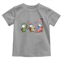 Adorable Patriotic Eagle 250 Years Of Freedom Toddler T Shirt USA Anniversary Gift