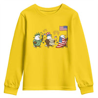 Adorable Patriotic Eagle 250 Years Of Freedom Youth Sweatshirt USA Anniversary Gift