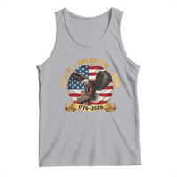 250 Years Faith And Freedom Tank Top Patriotic Eagle Cross American Pride Gift