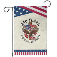 250 Years Faith And Freedom Patriotic Handheld Flag Patriotic Christian Eagle TS12