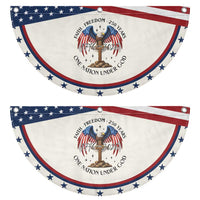 Eagle Cross One Nation Under God Patriotic Fan Flag 250th Anniversary