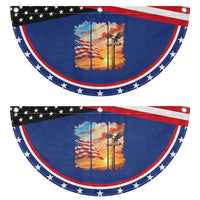 Faith And Freedom Christian American Flag Eagle Patriotic Fan Flag American Faith Pride
