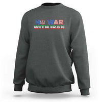 No War USA Iran Flag Sweatshirt Iranian Freedom Peace Advocate Gift