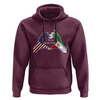 I Stand With Iran Hoodie Support Iranian People For Peace