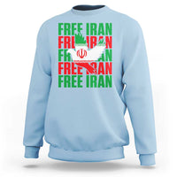 Freedom Dove Flag Sweatshirt Peaceful Iran Support