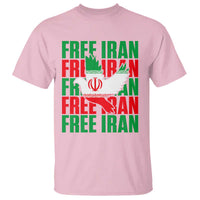 Freedom Dove Flag T Shirt Peaceful Iran Support