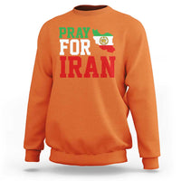 Pray For Iran Sweatshirt Anti War Protest Apparel Gift