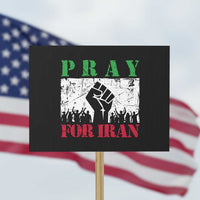 Pray For Iran Protest Sign Support Iranian People Peace