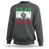 Pray For Iran Sweatshirt Support Iranian People Peace