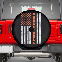 American Flag Basketball Spare Tire Cover USA Sports Fan