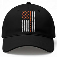 American Flag Basketball Baseball Cap USA Sports Fan