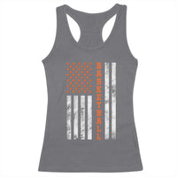 American Flag Basketball Racerback Tank Top USA Sports Fan