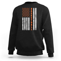 American Flag Basketball Sweatshirt USA Sports Fan