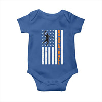 American Flag Basketball Baby Onesie Patriotic Sports Lover Gift