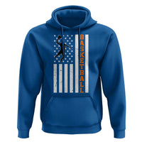 American Flag Basketball Hoodie Patriotic Sports Lover Gift