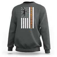 American Flag Basketball Sweatshirt Patriotic Sports Lover Gift