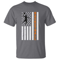 American Flag Basketball T Shirt Patriotic Sports Lover Gift