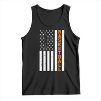 American Flag Basketball Tank Top Patriotic Sports Lover Gift