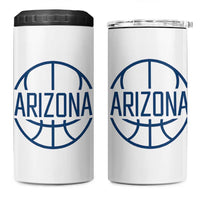 Arizona State Pride 4 in 1 Can Cooler Tumbler Grand Canyon State Basketball Gift