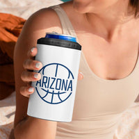 Arizona State Pride 4 in 1 Can Cooler Tumbler Grand Canyon State Basketball Gift