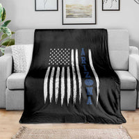 Arizona Patriotic Sports Throw Blanket US Flag Basketball Player Gift