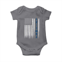 Arizona Patriotic Sports Baby Onesie US Flag Basketball Player Gift