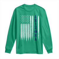 Arizona Patriotic Sports Long Sleeve Shirt US Flag Basketball Player Gift