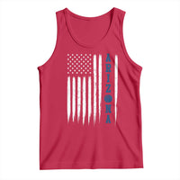 Arizona Patriotic Sports Tank Top US Flag Basketball Player Gift