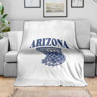 Arizona State Hoops Fan Gift Throw Blanket Basketball Lover